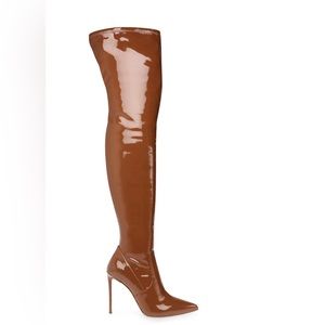 Vava Cognac Patent - Steve Madden
